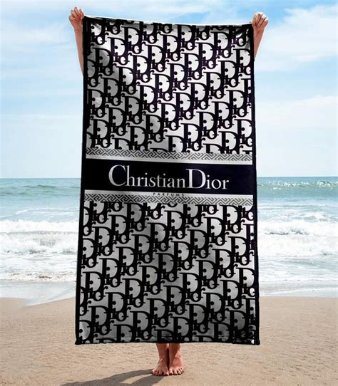 christian dior beach towel|dior beach accessories uk.